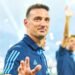 El saludo de Lionel Scaloni para la comunidad de la Escuela 233 de Jujuy en la previa de la semifinal