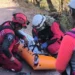 Rescataron y evacuaron a una mujer de 87 años tras una caída en la zona rural de Termas de Reyes