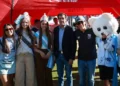 Sadir acompañó el cierre del Finde Estudiantil en el Estadio 23 de Agosto