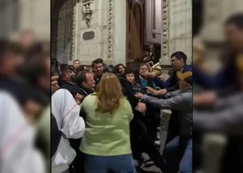 Disturbios en la elección de CTERA  en Jujuy