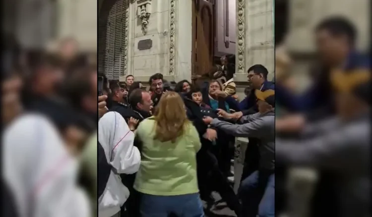 Disturbios en la elección de CTERA  en Jujuy