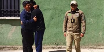Maximiliano Martínez volvió a La Quiaca junto a su familia