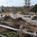 Construyen un multi espacio deportivo y comunitario en el barrio Los Perales