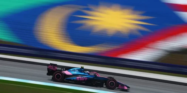 Franco Colapinto completó las prácticas en el Gran Premio de Baréin