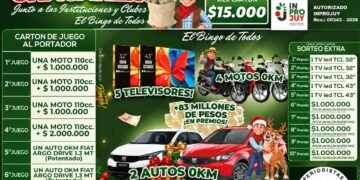Colabora no seas rata: El Círculo de Periodistas Deportivos de Jujuy vende el Mini Bingo del Chacarero para sostener su sede