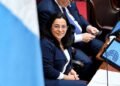 Llego porque no hay nadie más: Carolina Moisés asumió de manera transitoria la Presidencia del Senado de la Nación