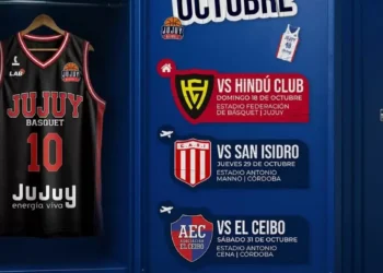 Te contamos cuales son los partidos de Jujuy Básquet en octubre