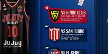 Te contamos cuales son los partidos de Jujuy Básquet en octubre